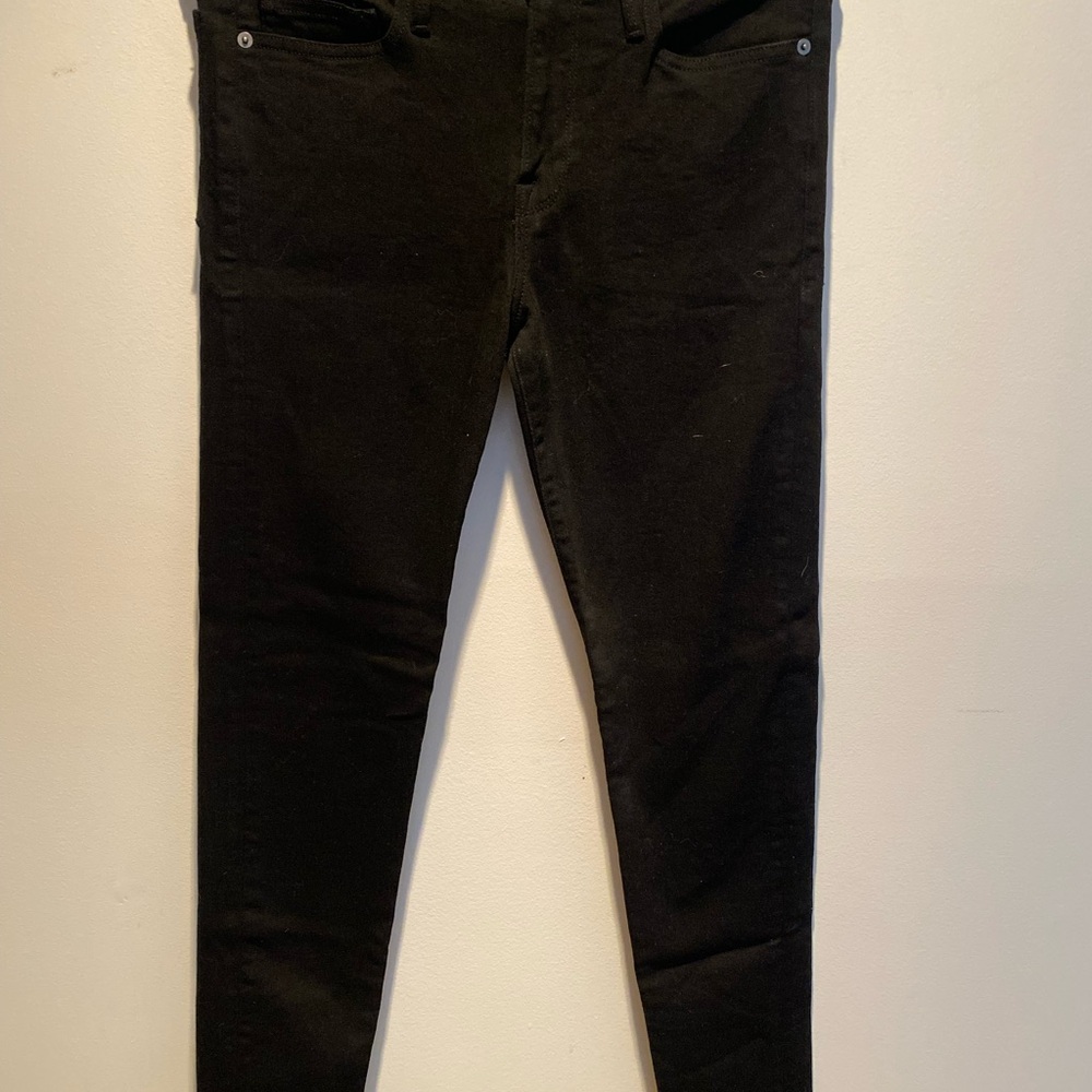 Frame Denim Classic Black Jeans